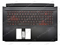 Топ-панель Acer Nitro 5 AN517-52 черная с подсветкой (GTX1650)