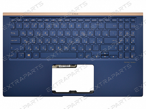 Топ-панель 90NB0JX1-R31RU0 для Asus ZenBook 15 синяя