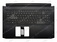 Топ-панель Acer Nitro 5 AN517-52 черная с RGB-подсветкой (GTX1660/RTX2060) широкий шлейф клавиатуры