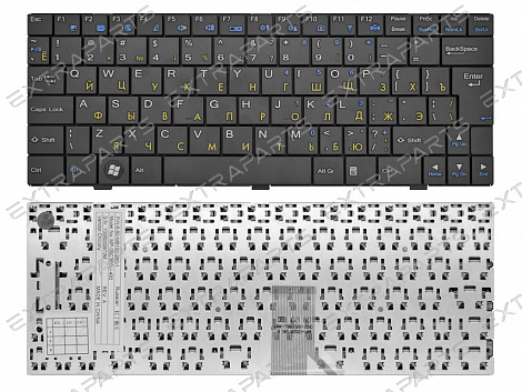 Клавиатура DNS M815L черная