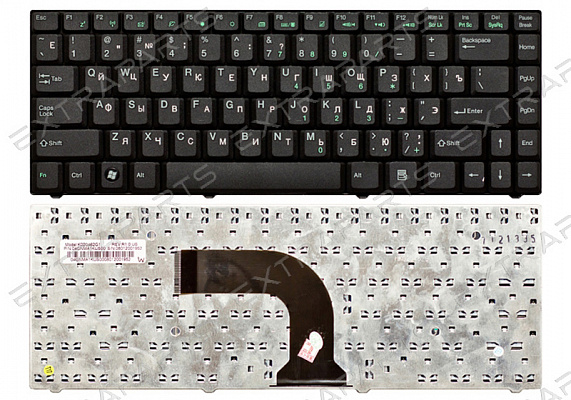 Клавиатура ASUS C90S (RU) черная