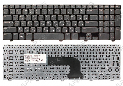 Клавиатура DELL Inspiron 5521 (RU) черная