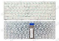 Клавиатура ASUS EEE PC 1225 (RU) белая