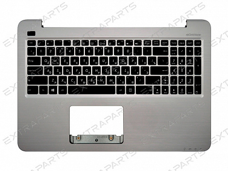Клавиатура Asus X556UQ топ-панель серебро