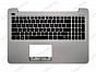 Клавиатура Asus X556UQ топ-панель серебро