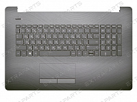 Клавиатура HP 17-ak (RU) черная топ-панель V.2