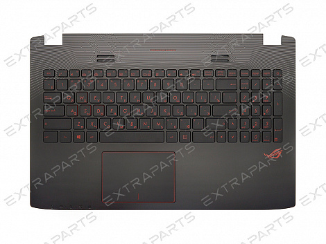 Клавиатура Asus ROG GL552VW черная топ-панель