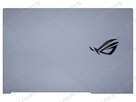 Крышка матрицы для ноутбука Asus ROG Strix G G731GU голубая (пластик)
