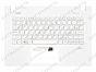 Клавиатура Acer Aspire V3-372 белая топ-панель
