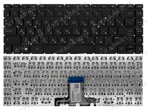 Клавиатура HP 14s-dq черная