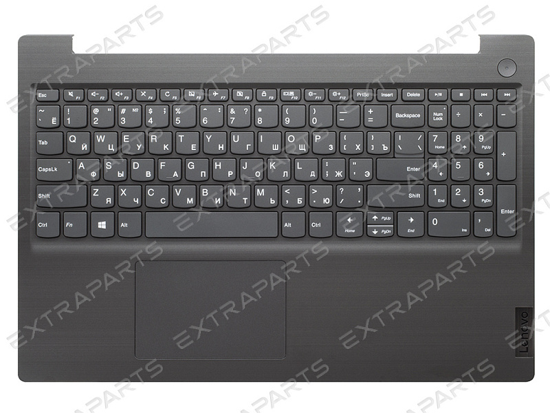 Топ-панель Lenovo IdeaPad 3 15IGL05 темно-серая