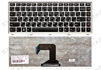 Клавиатура LENOVO IdeaPad U410 (RU) серебро