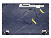 Крышка матрицы для ноутбука Asus F409FA синяя (пластик)