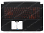Топ-панель Acer Nitro 5 AN517-52 черная с подсветкой и узким шлейфом клавиатуры