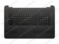 Клавиатура HP 17-x (RU) черная топ-панель