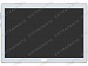 Экран для планшета Lenovo Tab P10 TB-X705L с сенсором белый