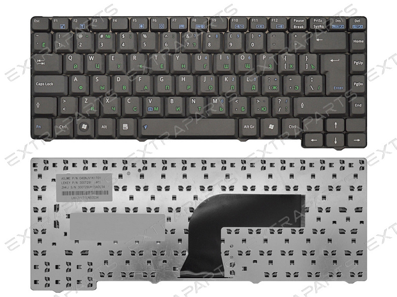Клавиатура ASUS F5 (RU) черная