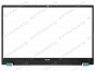 Рамка матрицы для ноутбука Acer Swift X SFX14-41G черная c голубыми заглушками