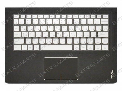 Клавиатура LENOVO Yoga 900s-12ISK (RU) черная топ-панель с подсветкой