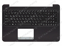 Клавиатура Asus X556UQ черная топ-панель