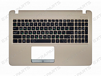 Клавиатура Asus X540MA золотая топ-панель