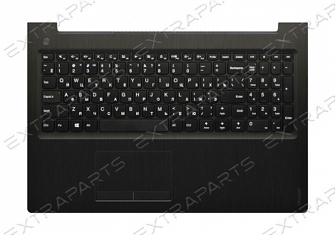 Клавиатура LENOVO 310-15ISK (RU) черная топ-панель