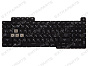 Клавиатура Asus ROG Strix G17 G713QM черная с RGB-подсветкой (4х зонная)