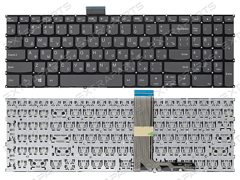 Клавиатура Lenovo IdeaPad 5 15IIL05 серая (5-я серия!)
