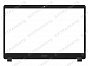 Рамка матрицы для ноутбука Acer Aspire 3 A315-56 черная (двойной микрофон)