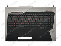 Клавиатура Asus ROG G752VS черная топ-панель
