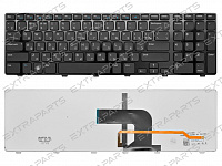 Клавиатура DELL Inspiron 3721 (RU) черная с подсветкой