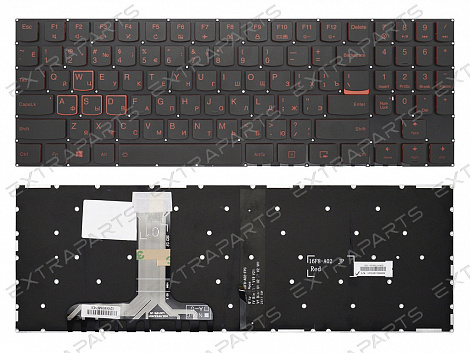 Клавиатура Lenovo Legion Y520-15IKBN черная с подсветкой