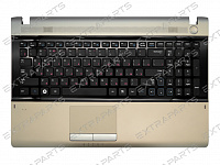 Клавиатура SAMSUNG RV509 (RU) топ-панель золото