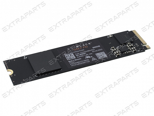 SSD диск 500GB NVMe M.2 2280 WD Black SN770 WDS500G3X0E