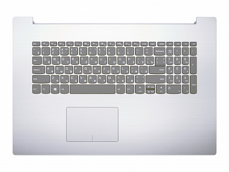 Клавиатура LENOVO IdeaPad 320-17AST (RU) топ-панель серебро