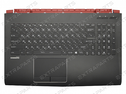 Клавиатура MSI GP62M 7RDX черная топ-панель c подсветкой