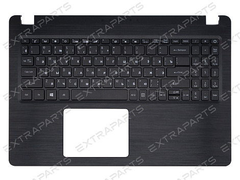 Клавиатура Acer Aspire 5 A515-52G черная топ-панель