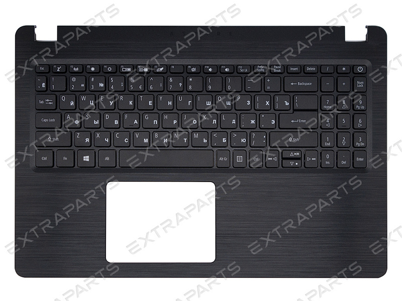 Клавиатура Acer Aspire 5 A515-52G черная топ-панель