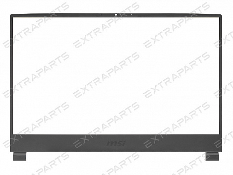 Рамка матрицы 307-6U1B222-Y85 для ноутбука MSI черная