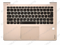 Клавиатура LENOVO IdeaPad 710S Plus-13ISK (RU) золотая топ-панель