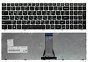 Клавиатура LENOVO IdeaPad 300-17ISK (RU) серебро