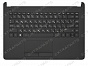 Клавиатура HP 14-bs (RU) черная топ-панель