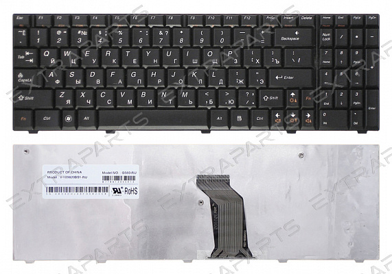 Клавиатура LENOVO IdeaPad G560 (RU) черная
