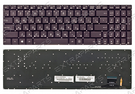 Клавиатура ASUS ZenBook UX51VZ (RU) с подсветкой