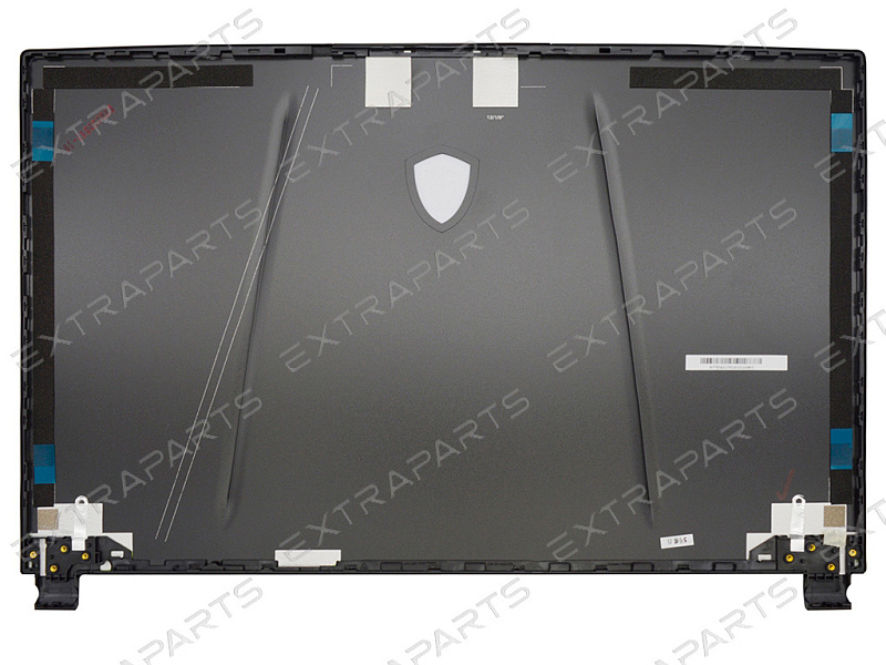 Крышка матрицы для MSI GL75 9SE черная (дизайн c полосами)