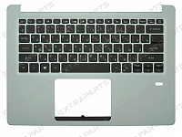 Клавиатура Acer Swift 1 SF114-32 топ-панель зеленая с подсветкой