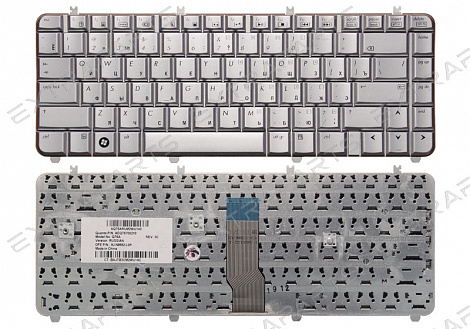 Клавиатура HP Pavilion DV5-1000 (RU) серебро