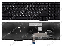 Клавиатура Lenovo ThinkPad E570 черная (без поинт стика)