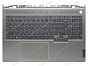 Топ-панель для Lenovo ThinkBook 16p G2 ACH серебряная