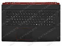 Клавиатура MSI GE73VR 7RF черная топ-панель с RGB-подсветкой